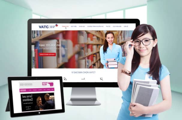 thiet ke website giao duc - truong hoc