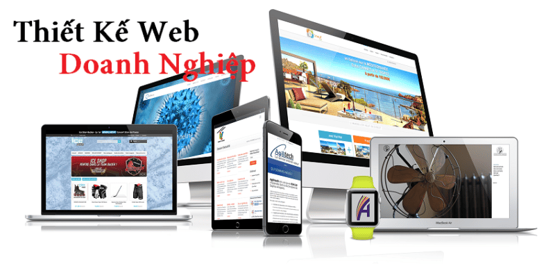 thiet ke website gioi thieu 