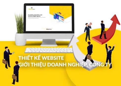 thiet ke website gioi thieu