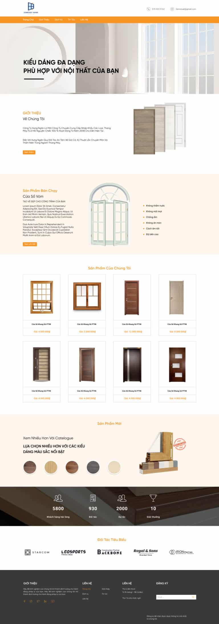 Mẫu website doanh nghiệp 09