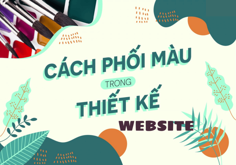 Cách phối màu trong thiết kế website