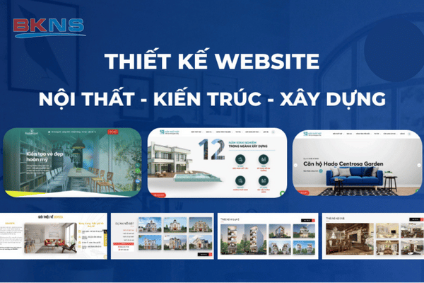 thiết kế website nội thất