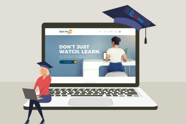 thiết kế web học trực tuyến