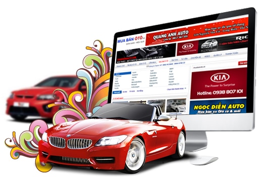 thiết kế website gara ô tô