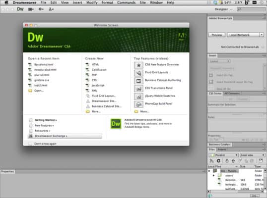 Dreamweaver CS6