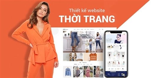 thiết kế website thời trang