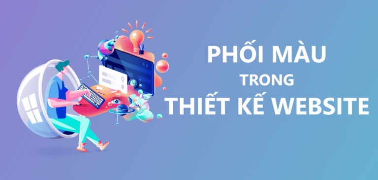 màu thiết kế website