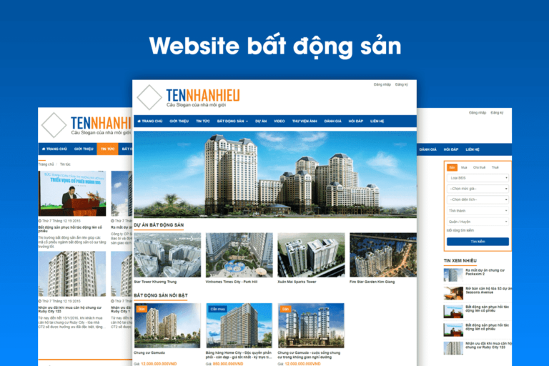 website bất động sản