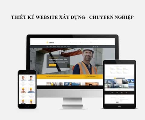 thiết kế website xây dựng