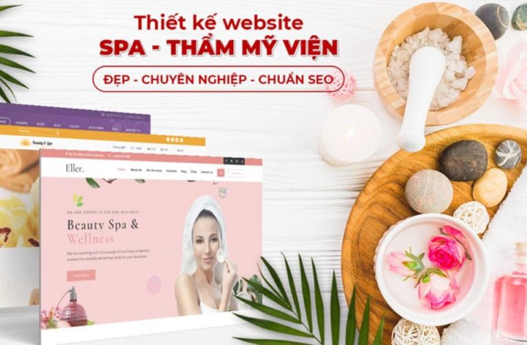 Thiết kế website Spa