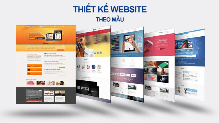 mẫu website